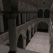 Realtime Global Illumination Sponza Atrium Lightsprint