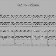 Cinematic Studio Strings Test Spiccato Articulation Only