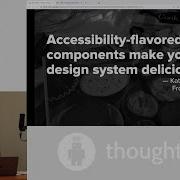 Accessibility Flavored React Components