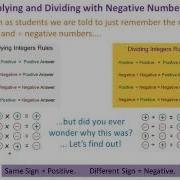 JS Lecture 3 Negative Numbers