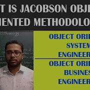 What Is Jacobson Methodology For Object Oriented System Development Process