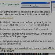Java Swing Containers And Components Video 1
