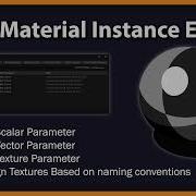 UE5 Bulk Material Instance Editor