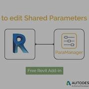 Revit ParaManager How To Edit Shared Parameters Files