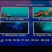 Finding Dory 2016 DVD Menu Walkthrough
