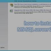 How To Install Ms Sql Server 2014