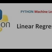 Machine Learning In Python Linear Regression Part 1