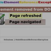 What Is Stale Element Reference Exception In Selenium