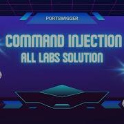 Command Injection Labs Solution