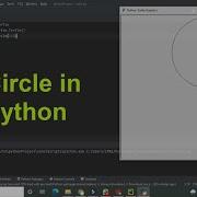 How To Make A Circle In Python Make Circle With Python Turtle Circle In Pycharm