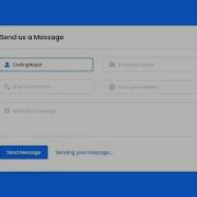 Create A Working Contact Form In HTML CSS JavaScript PHP