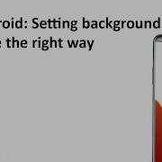 Android Setting Activity Background Image Right Way