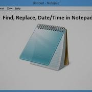 Find Replace Date Time In Notepad