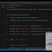 Python 3 Sentiment Text Analysis Project Using Machine Learning Models NLTK ChatGPT Library