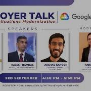 Employer Talks With Google Cloud On GCP Application Modernization
