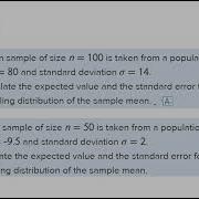 Sampling Distribution Of The Sample Mean 7 1 7 2