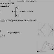Parameter Optimization Problems Part 1 Problems With No Constraints