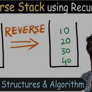 74 Reverse Stack Using Recursion DSA Tutorial