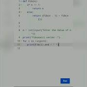 Fibonacci Series Using Python