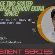 MergeWithoutExtraSpace MergeTwoSortedArray Array Java Sorting GeeksforGeeks Leetcode 21 Leetcode 88