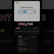 Create STUNNING Custom Date Picker Inputs With HTML CSS No JavaScript Needed