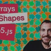 Random Shapes Arrays In P5