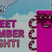 Numberblocks Meet Number Eight Learn To Count Meet The Numberblocks