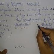 Translation Of Assignment Statements Compiler Design Lec 37 Bhanu Priya