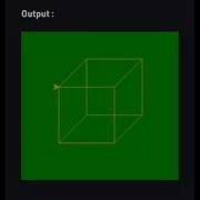 Draw 3D Cube Turtle Graphics Shorts Coding Python Programming