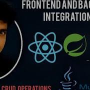 Complete Full Stack CRUD Project React Frontend Spring Boot Backend