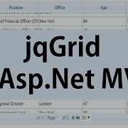 JqGrid In Asp Net MVC Using SQL Server Database