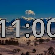 11 Minute Winter Countdown Timer With Music And Alarm Simple Beep