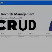 Angular CRUD Application Build A Basic App From Scratch In Angular Learn Angular With Testycodeiz