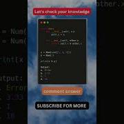 Python Quiz Day 11 Mixer Learn Pythonquiz Python Pythonprogramming Coding Coder