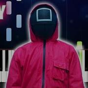 Squid Game Theme EASY Piano Tutorial By PlutaX