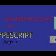 STRING NUMBER AND BOOLEAN IN TYPESCRIPT