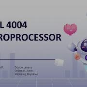 INTEL 4004 MICROPROCESSOR CHIP