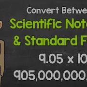 Converting Between Scientific Notation And Standard Form Math With Mr J