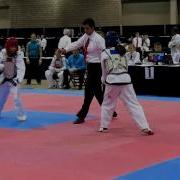 Taekwondo Drop Kick