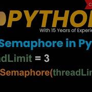 Python Semaphore Thread Synchronization