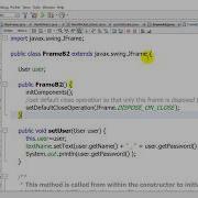 Java JFrames Share Data With Other JFrames Using Objects 04