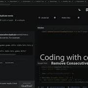 Codewars 7 Kyu Remove Consecutive Duplicate Words Javascript