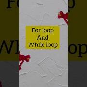 Simplest Explain About For Loop And While Loop Developer Webdevelopment Javascript Programming