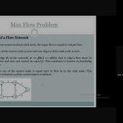 Maximum Flow Problem Terminologies Flow Network And Properties Capacity Flow Maximum Flow