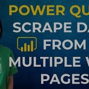 Scrape Data From Multiple Web Pages With Power Query