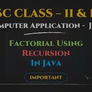 Factorial Using Recursion In Java Easy Explanation For Beginners