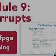 MIPSfpga Module 9 Interrupts