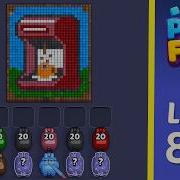 Pixel Flow Level 884 Solution Walkthrough