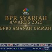 BPR Syariah Awards 2025 The Best Sharia Rular Bank CNBC Indonesia TV BPRS Amanah Ummah