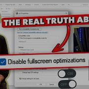 SHOULD YOU DISABLE FULLSCREEN OPTIMIZATIONS FOR CS2 And Other Games